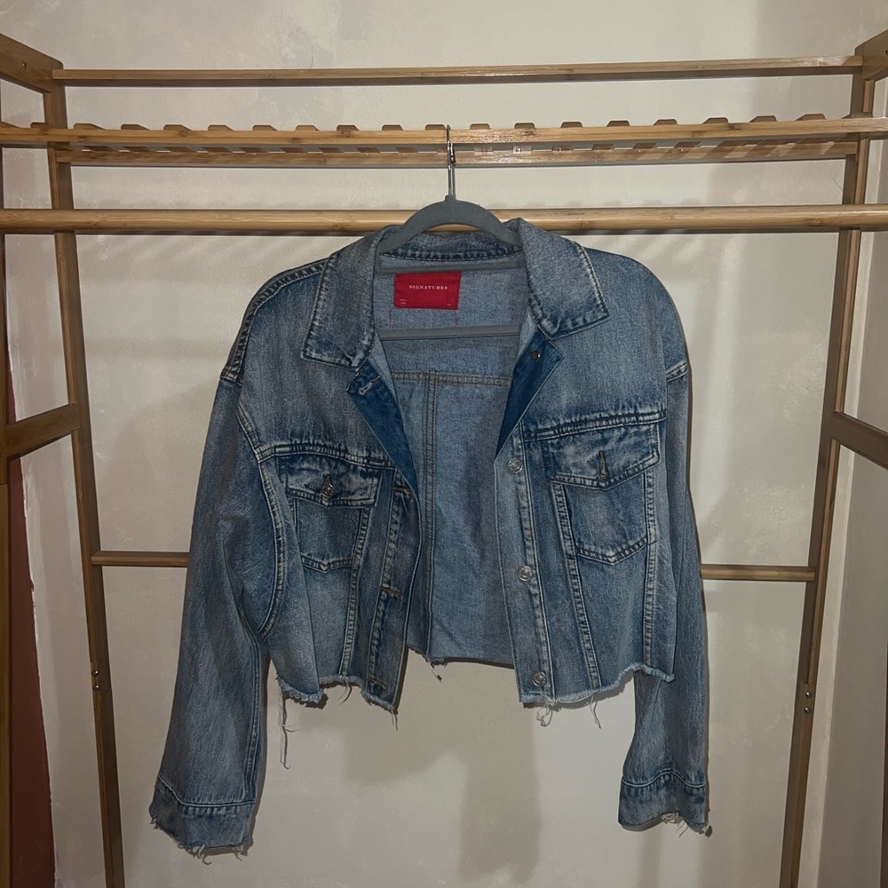 Cropped Denim Jacket